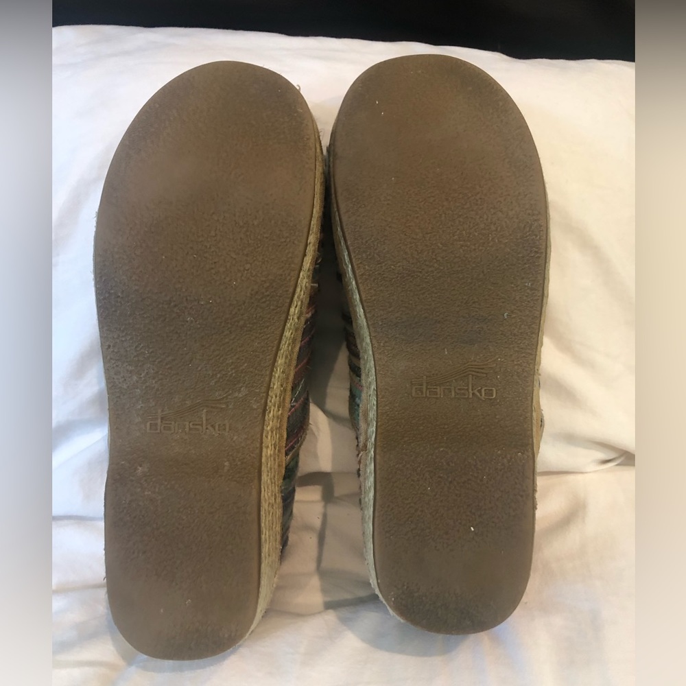 Woman’s Dansko Clog Size Eu 39, Faded Rainbow, Sl… - image 6